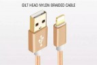 nylon usb cables for iPhone5678Plus oem usb cables manufacturer custom usb apple cables supplier